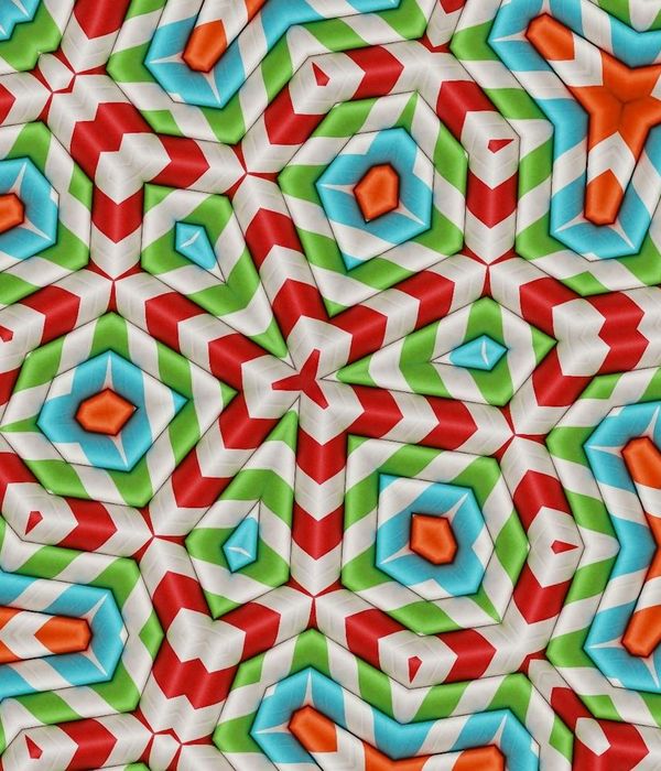 Abstract geometric pattern with soft colors